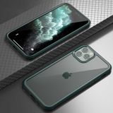 Zore SHF02D1101 Apple Iphone 11 Pro Max Dört Köşeli Lazer Silikon Cep Telefonu Kılıf