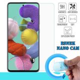 Zore SM1003756 Galaxy A51 Esnek Bükülebilir Blue Nano Kırılmaz Cam