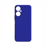 Zore Tecno ile uyumlu Camon 19 Pro Kılıf Zore Biye Silikon Mavi