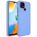 Zore Xiaomi İle Uyumlu Redmi 10C Kılıf Metal Çerçeve Ve Buton Tasarımlı Silikon Luna Kapak