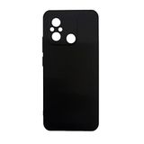 Zore Xiaomi ile uyumlu Redmi 12C Kılıf Zore Biye Silikon Siyah