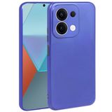 Zore Xiaomi ile uyumlu Redmi 15C Kılıf Zore Premier Silikon Kapak Saks Mavi