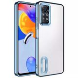 Zore Xiaomi İle Uyumlu Redmi Note 12 Pro 4G Kılıf Kamera Korumalı Logo Gösteren Omega Kapak