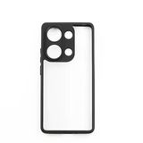 Zore Xiaomi İle Uyumlu Redmi Note 13 Pro 4G Kılıf Kamera Korumalı Şeffaf Arka Yüzey New Roll Kapak