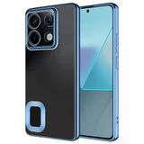 Zore Xiaomi İle Uyumlu Redmi Note 13 Pro 5G Kılıf Kamera Korumalı Logo Gösteren Omega Kapak