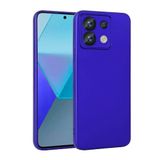 Zore Xiaomi ile uyumlu Redmi Note 13 Pro 5G Kılıf Zore Premier Silikon Kapak Saks Mavi