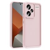 Zore Xiaomi ile uyumlu Redmi Note 13 Pro Plus Kılıf Kamera Korumalı Zore Ananas Kapak Pembe