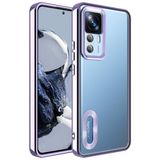Zore Xiaomi Mi 12t Pro Kamera Korumalı Logo Gösteren Omega Kapak Kılıf