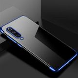 Zore Xiaomi Mi 9 ile uyumlu Dört Köşeli Lazer Mavi Cep Telefonu Kılıfı
