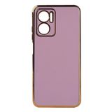 Zore Xiaomi Redmi Note 11E Kenarı Gold Silikon Bark Cep Telefonu Kılıfı