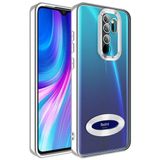 Zore Xiaomi Redmi Note 8 Pro Kamera Korumalı Logo Gösteren Omega Kapak Kılıf