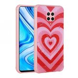 Zore Xiaomi Redmi Note 9 Pro Simli Desenli Kamera Korumalı Parlak Popy Kapak Kılıf
