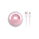 zore Youtuber Led Selfie Led Işıklı Telefon Tutucu Makyaj Işığı Ring Light Usb Girişli
