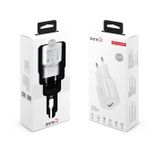 Zore ZR-TC01 Metro Serisi Lightning 2 in 1 Beyaz Şarj Seti