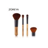 Zoreya Bambu 4 Parça Mini Sehayat Makyaj Fırça Seti