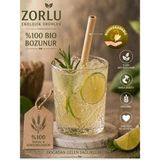 Zorlu Ekolojik Ürünler Sazlık Pipet : 20 cm 7/10 mm - 5 Adet Party Concept
