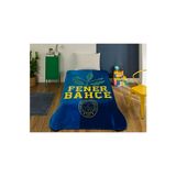 Zorluteks Fenerbahçe Yeni Sezon Palamut Desenli Tek Kişilik Battaniye