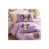 Zorluteks Lisanslı Kuromi Desenli Yastık Kılıfı-50x70 cm (Tekli) %100 Pamuk