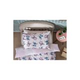 Zorluteks Out Pink Disney Lilo & Stitch % 100 Pamuk Kumaş 2 Adet Yastık Kılıfı 50x70 Cm