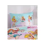Zorluteks Out Winx Desenli % 100 Pamuk Kumaş 1 Adet Yastık Kılıfı 50x70