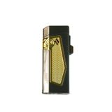 Zorro 4 Torch Pürmüz Gunmetal-Sarı Metal Puro Çakmağı