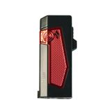 Zorro 4 Torch Pürmüz Siyah-Kırmızı Metal Puro Çakmağı