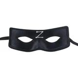 Zorro Maskesi Arkadan Lastikli Z Baskılı