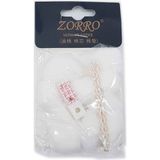 Zorro Pamuk + Keçe + Fitil Zippo