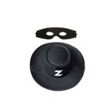 Zorro Şapka Maske Set Yetişkin 24242401147