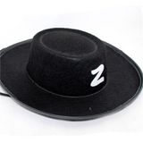 Zorro Şapkası (Yetişkin) - Klasik Kostüm Aksesuarı