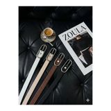Zoula 4'lü Fırsat Ürün Gümüş Tokalı İnce Kemer, Pantolon Kemeri, Gömlek Kemeri, Ceket Kemeri, Elbise Kemeri
