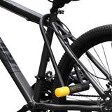 Zovıı Znu14-230| Sarı 120 Db Alarmlı Motosiklet U Kilidi - Hatırlatma Kablolu, Korozyon Dirençli, Ip67