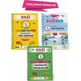 Zoziler 1. Sınıf Bulmacalarla Tüm Dersler - Matematik Soru Bankası - Matematik Problemleri