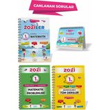 ZOZİLER 1.SINIF SET Matematik Soru Bankası – Yeni Nesil Problemler – Tüm Dersler Kitabı– Takvim Notlar