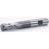 ZPS DIN1889 HSSCO8 32 mm 2 Ağız Kısa Küre Freze