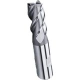 ZPS DIN844N HSSCO8 2.5 mm 3 Ağız Kısa Parmak Freze