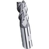 ZPS DIN844N HSSCO8 2 mm 3 Ağız Kısa Parmak Freze