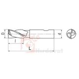 ZPS-FN DIN 327 2Z Uzun 16 mm Freze