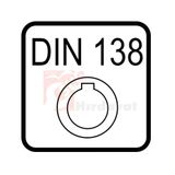 ZPS-FN DIN 856 R12.5 Konveks Dış Bükey Freze