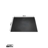 Zq Polimer Kaymaz Taban Kauçuk Dış Mekan Paspası, Kauçuk Kapı Önü Paspası 60x80 cm Spike Mat