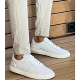 ZR-2505 Casual Keten Günlük Erkek Ayakkabı Beyaz - Beyaz - Beyaz