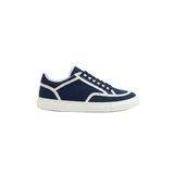ZR-2505 Premium Casual Keten Günlük Erkek Spor Ayakkabı Lacivert