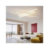 Zr Aydınlatma Beyaz 100 x 100 cm 6500k, Kumandalı, Led Tavan Lambası,Avize,Modern Aydınlatma,Dekoratif Işık