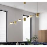 Zr Aydınlatma Gold 6500K 6'lı Spot LED Lamba,sarkıt Avize,modern Aydınlatma,dekoratif Işık - Eskitme - Gold