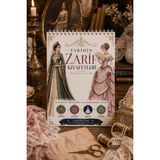 Z&R CRAFT Tarihin Zarif Kıyafetleri Boyama Kitabı - A4 Boyutunda 30 Görsel