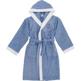 Z&R HOME Bambu 13-14 Yaş Çocuk Bornoz Sailor Mavi - 13 - 14 Yaş