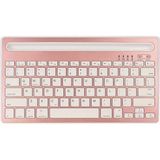 ZR206 Rose Gold K6100 Kablosuz Klavye - Renkli