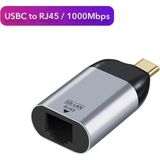 ZR586 S-1725 Type-C RJ45 Gigabit Çevirici - Siyah