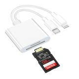 Zr636 Type-C Lightning Camera Storage Card Reader