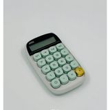 ZR736 JN-660 Junno Yeşil Hesap Makinesi - Çok Renkli - Standart - Düz